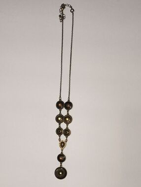 Bronze-Tone Multi Medallion Necklace - Women's Jewelry